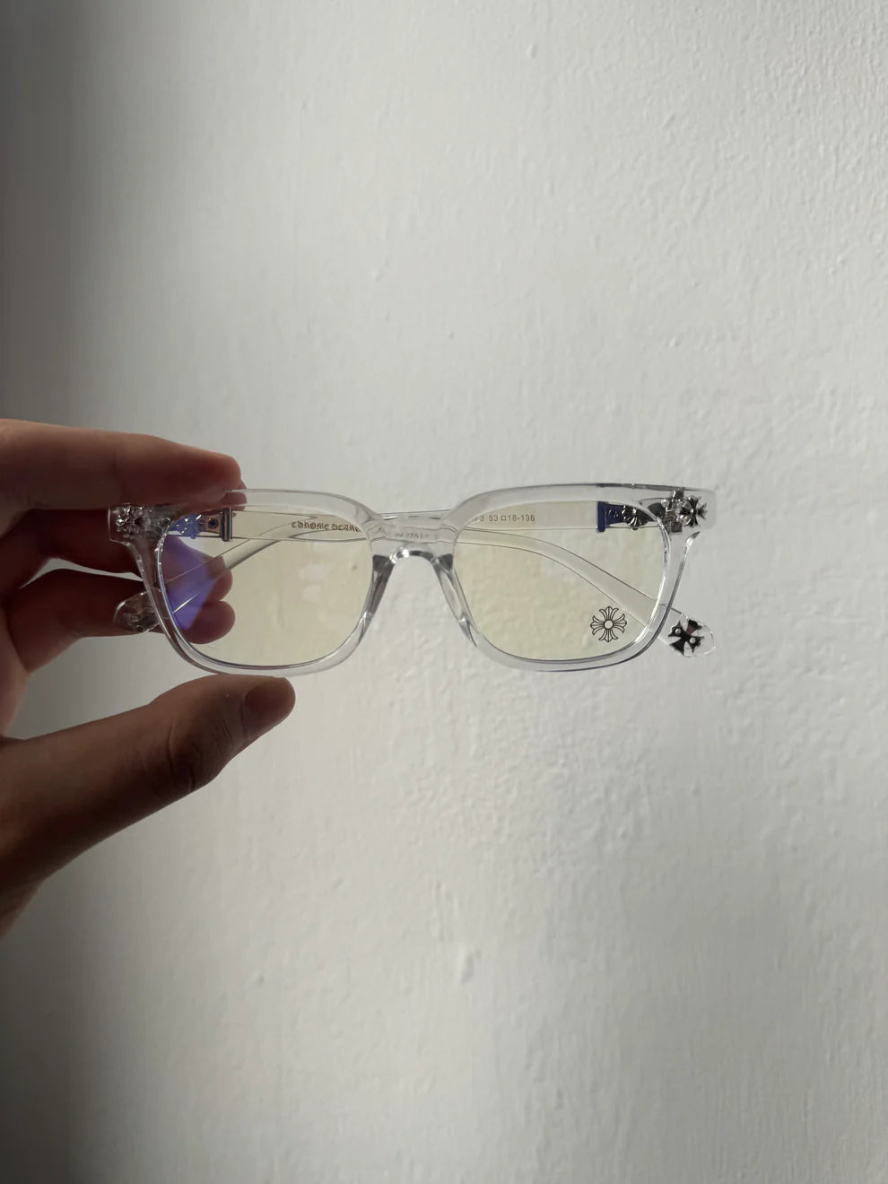 CLEZYX FRAMES (Clear and Chrome)